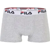 FILA Calzoncillo boxer gris moteado / negro
