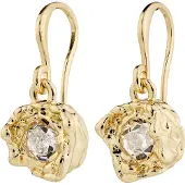 Pilgrim Pendientes 'Callum' oro / blanco