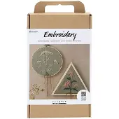 Creativ Company Kit De Bordado Con Bastidor