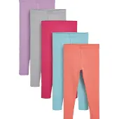 Next Leggings azul claro / gris claro / lavanda / fucsia