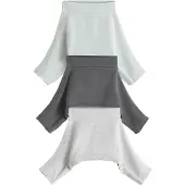 Next Pijama azul pastel / gris claro / gris oscuro