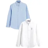 Next Camiseta azul / blanco