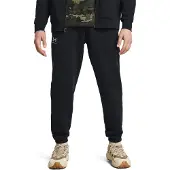 Under Armour Pantalón deportivo 'Essential' negro / blanco
