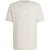 Adidas Camiseta funcional 'Essentials' taupe / blanco