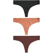 Next Tanga marrón / naranja oscuro / negro
