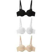 Next Sujetador beige / negro / blanco
