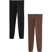 Next Leggings marrón / negro