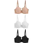 Next Sujetador beige oscuro / negro / blanco