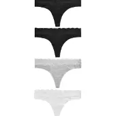 Next Tanga gris / negro / blanco