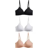 Next Sujetador crema / negro / blanco