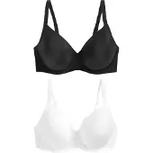 Next Sujetador negro / blanco