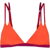 s.Oliver Top de bikini 'Yella' baya / naranja neón