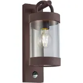 TRIO Aplique de pared exterior SAMBESI, con aspecto oxidado