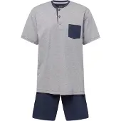 Ceceba Pijama corto navy / gris moteado