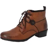 Rieker Botines con cordones sepia