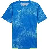Puma Camiseta de fútbol 'IndividualFinal' azul / aqua / lima