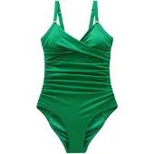 Next Bañador moldeador verde