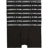 Karl Lagerfeld Calzoncillo boxer negro / blanco