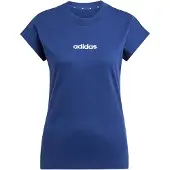 Adidas Camiseta funcional 'Essentials' azul oscuro / blanco