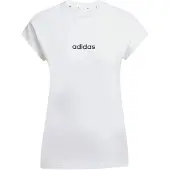 Adidas adidasCamiseta Essentials Linear Cotton 2XS White / Black Mujer