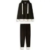 Gisela Pijama 'Set' negro / blanco