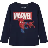 TWO SOON Camiseta 'Spider-Man' navy / rojo / blanco