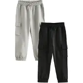 Next Pantalón gris / negro
