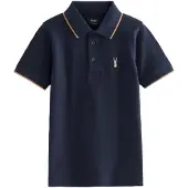 Next Camiseta azul / naranja