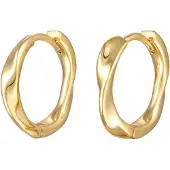Elli Pendientes 'Twisted' oro