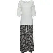 Vivance Pijama 'Dreams' negro / blanco