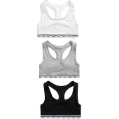 Next Sujetador gris moteado / negro / blanco