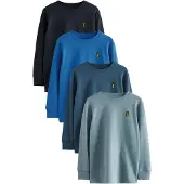 Next Camiseta azul / navy / azul claro / petróleo