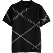 Next Camiseta gris / negro