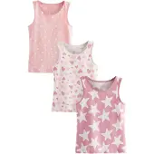 Next Top rosa moteado / blanco