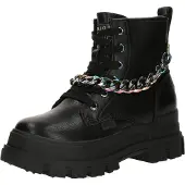 Buffalo Botines con cordones 'Aspha' negro