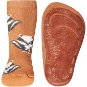 Ewers Calcetines 'Dachs' marrón / gris basalto / gris claro