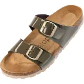 Palado Zapatos abiertos caqui