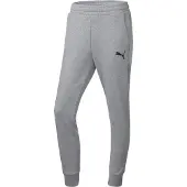 Puma Pantalón deportivo 'Team Goal' gris moteado / blanco