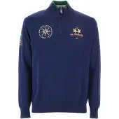 La Martina Jersey azul oscuro / amarillo / verde / rojo