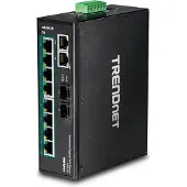 Trendnet Switch 10 Puertos Endurecidos Power Over Ethernet+ Carril Din
