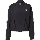 Adidas Chaqueta deportiva 'Essentials' negro / blanco