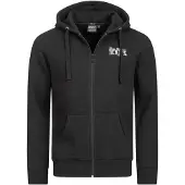 Benlee Sudadera con cremallera negro / blanco