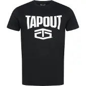 TAPOUT Camiseta 'Active' negro / blanco