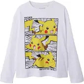 TWO SOON Camiseta 'Pokémon' amarillo / rojo / negro / blanco