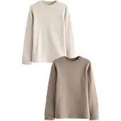 Next Camiseta térmica beige / beige oscuro
