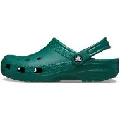 Crocs Zuecos verde oscuro