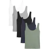 Next Top marino / gris moteado / verde / negro / offwhite