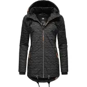 Ragwear Chaqueta de invierno 'Zuzka' bronce / negro