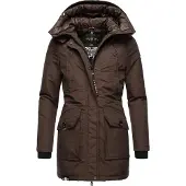 NAVAHOO Chaqueta de invierno chocolate