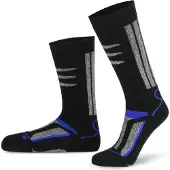 Normani Calcetines azul / gris moteado / negro